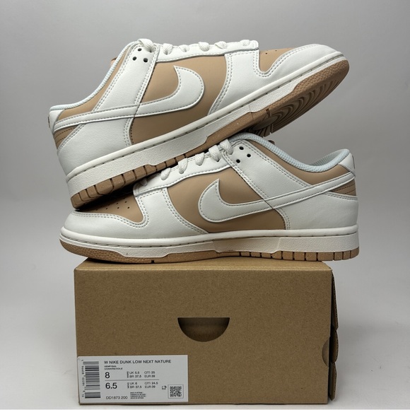 Nike Dunk Low WMNS Next Nature “Hemp/Beige Sail” 2023 - Picture 3 of 4